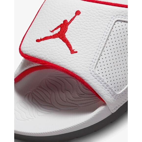 NEW Nike Air Jordan Hydro III 3 Retro White Red Slides 854556 103 - SIZE 8 MENS main image 4